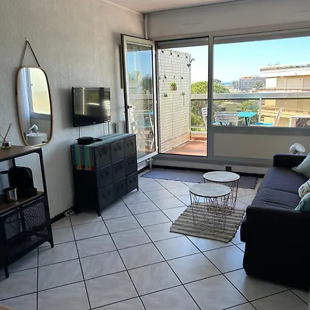 아파트 Ideal En Famille, 2 Pieces, Wifi, Piscine, 5 Min A Pieds Des Plages De Juan Les Pins *